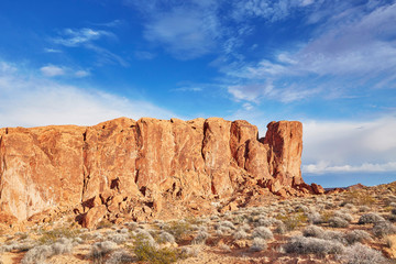 Fototapeta na wymiar Valley of the Fire national park, Nevada, USA