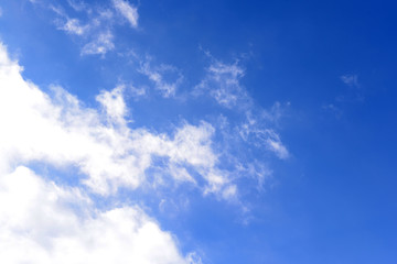 Blue sky background