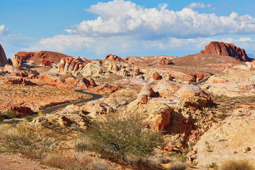 Fototapeta premium Valley of the Fire national park, Nevada, USA
