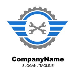 Car tune up logo icon Vector