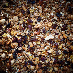 Crunchy Home Made Muesli Honey Raisin Fruits Nuts