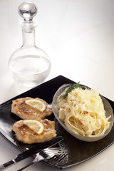 food restaurant table setting