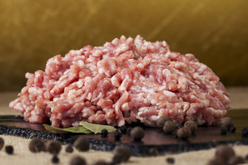 the minced meat