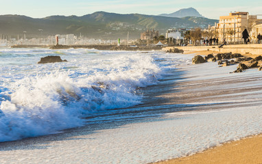 Coastline of Palma Majorca Spain © vulcanus