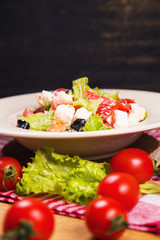 salad from feta cheese