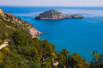 Piccola isola nel Monte Argentario