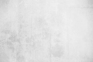 Foto op Plexiglas witte grunge betonnen muur textuur © zephyr_p