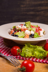 salad from feta cheese