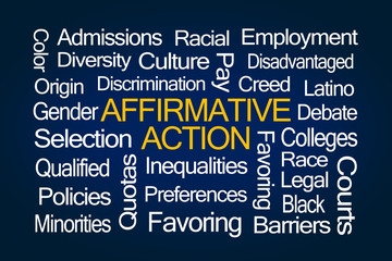 Affirmative Action Word Cloud