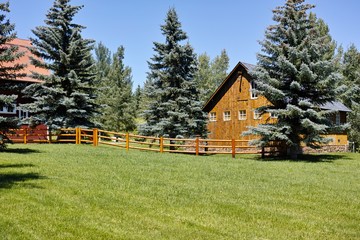 Obraz premium Barn near Aspen, Colorado. USA.