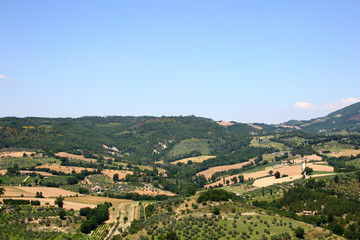 Fototapeta na wymiar Traditional italian landscape