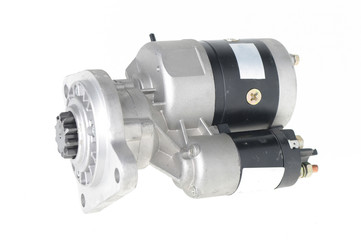 small engine isolated on white