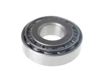 metal silver bearing isolated on white 