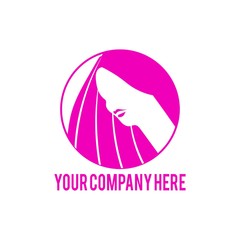 salon & barbershop logo icon Vector