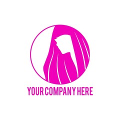 salon & barbershop logo icon Vector