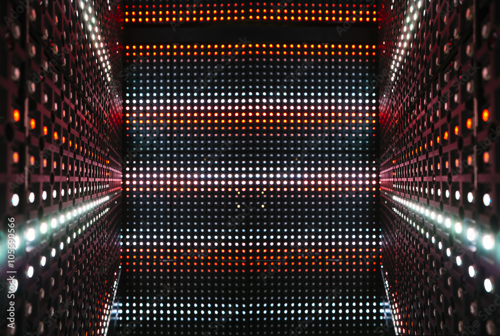 Poster Led light digital Pattern Technology system Abstract background