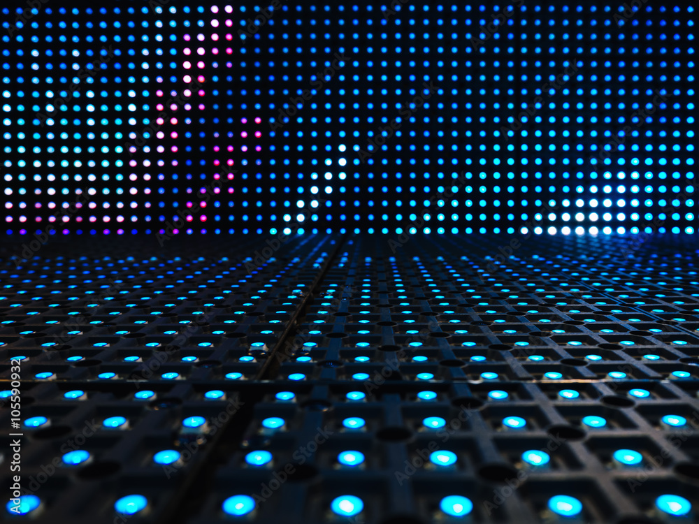 Poster Led light digital Pattern Technology system Abstract background