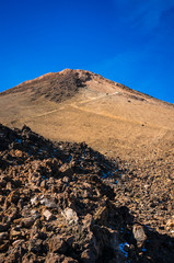 Crater of El Teide volcano
