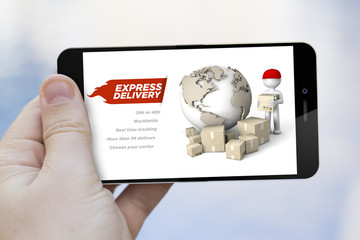 express delivery cell phone