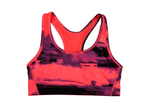 Red Sports Bra