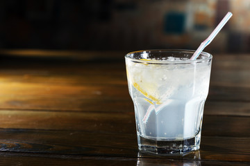 cocktail in the bar
