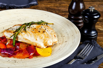 Ratatouille with Chicken breast fillet
