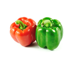 chili isolated on white background