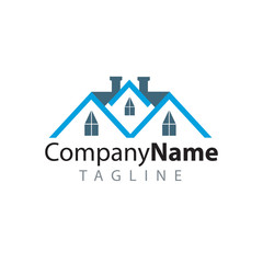 Property Real Estate logo icon vector