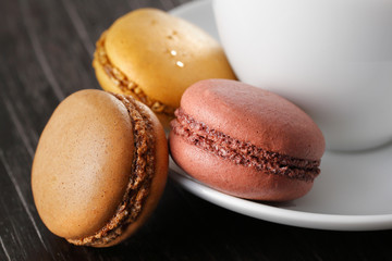 マカロンとコーヒー　Macaroon and Coffee