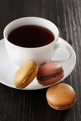 マカロンとコーヒー　Macaroon and Coffee