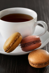 マカロンとコーヒー　Macaroon and Coffee