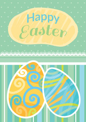 Set of Brochure Flyer Layout Easter