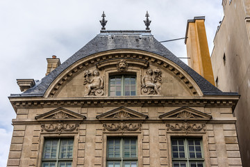 Fototapeta premium Hotel de Sully (1625 - 1630). Marais, Paris. France.