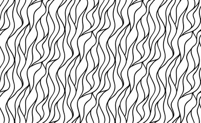  floral background of drawn lines