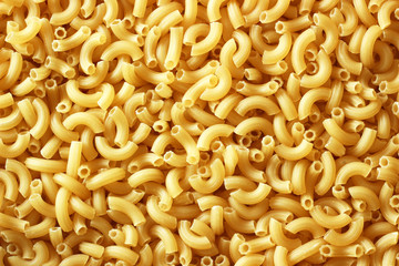 Italian Macaroni Pasta. rigatoni noodles