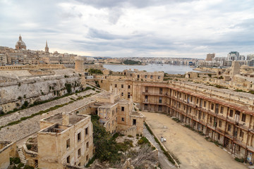 Valletta Cityscape View