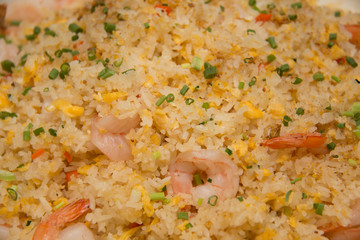 Fried rice with shrimp