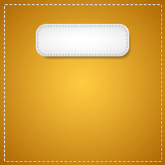 Paper notes brown background, design vintage style. 