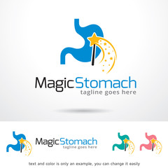 Magic Stomach Logo Template Design Vector 