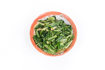 fried Indian Lettuce(Lactuca sativa Linn)