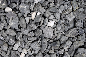 Texture Gray sharp stones  Grades abstract background