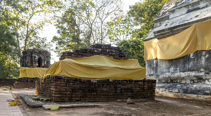 Chiang Saen Old temple, Chiang Rai Feb 2016