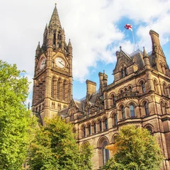 Foto op Canvas Manchester Town Hall © Madrugada Verde