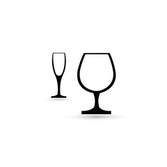Vector stemware icon