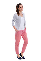 Attractive woman standing