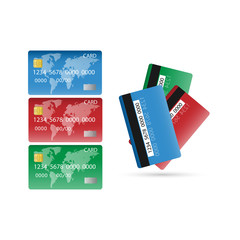 Vector Credit Card two sides