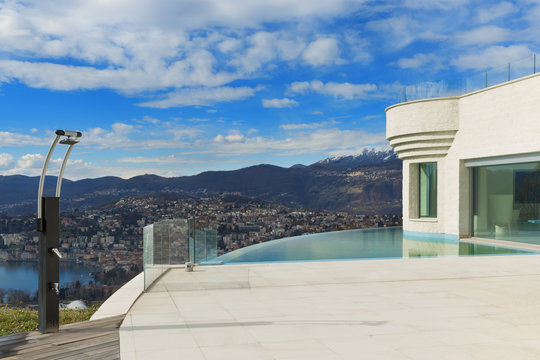 Penthouse with pool, exterior