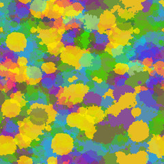 Fototapeta na wymiar strokes of paint seamless pattern vector