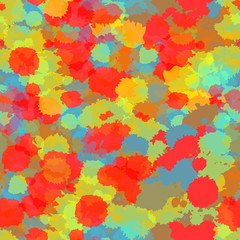 Fototapeta na wymiar Spray paint watercolor seamless pattern.Copy square to the side and you'll get seamlessly tiling pattern which gives the resulting image ability to be repeated or tiled without visible seams.