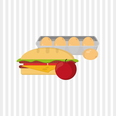 Breakfast icon design